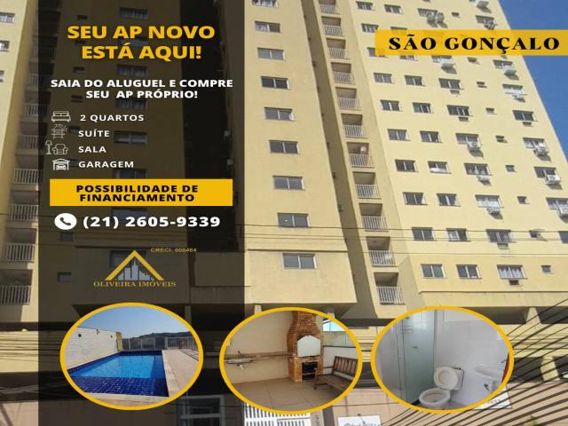 #147 - Apartamento para Venda em São Gonçalo - RJ