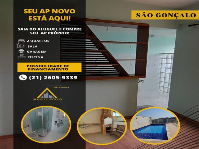 #148 - Apartamento para Venda em São Gonçalo - RJ - 1